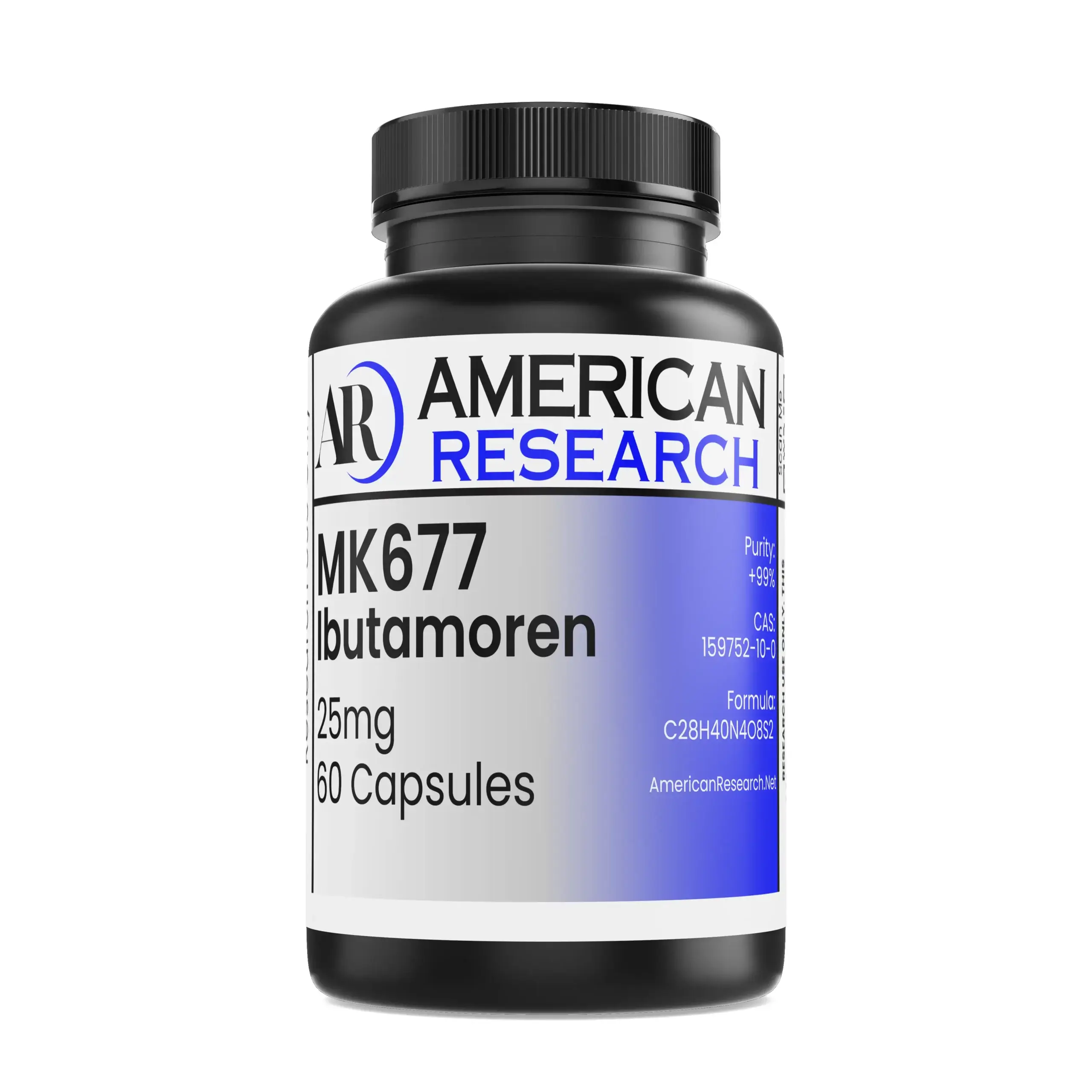 MK677 | Ibutamoren 25mg 60 Capsules